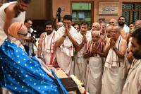 HH Swamiji's visit to Shri Lakshmi Venkatesh Temple Udupi (11 Feb 2025); Pictures Courtesy of Shri Srikrishna Shirali